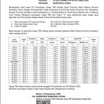 Harga TBS Periode Tanggal 30 September s/d 06 Oktober 2026! Alami Penurunan